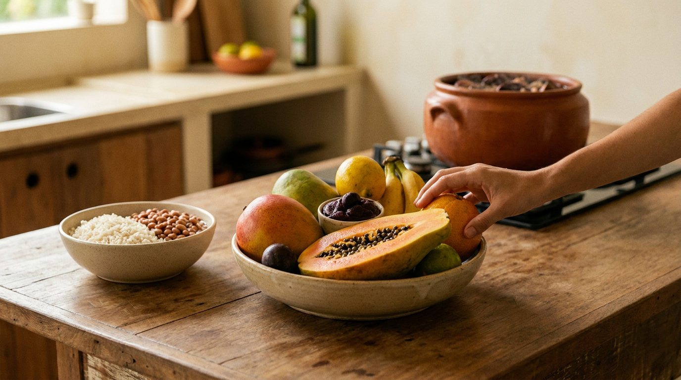 Alimentação no Brasil: Equilíbrio entre Saúde e Praticidade